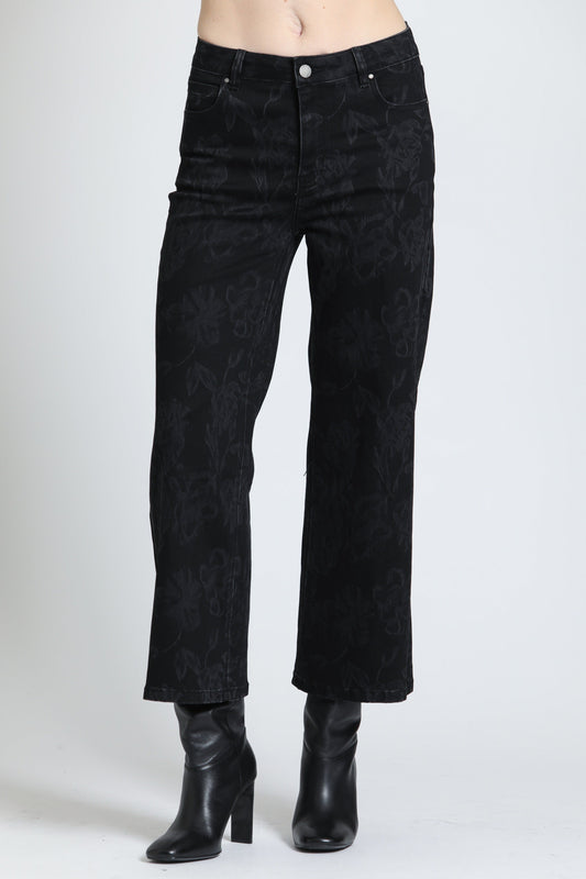 Wide Leg Crop Jeans