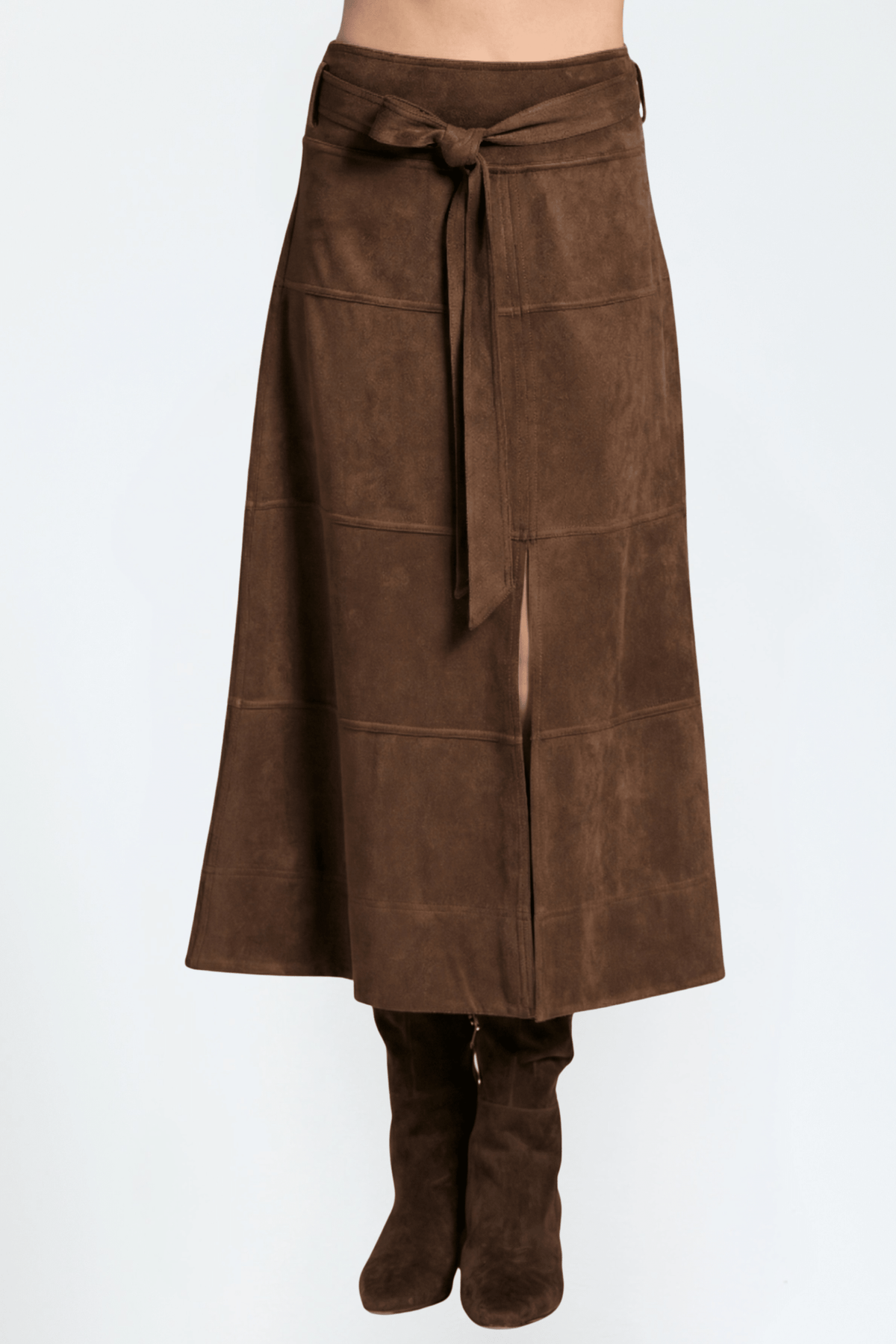 Vegan Suede Skirt
