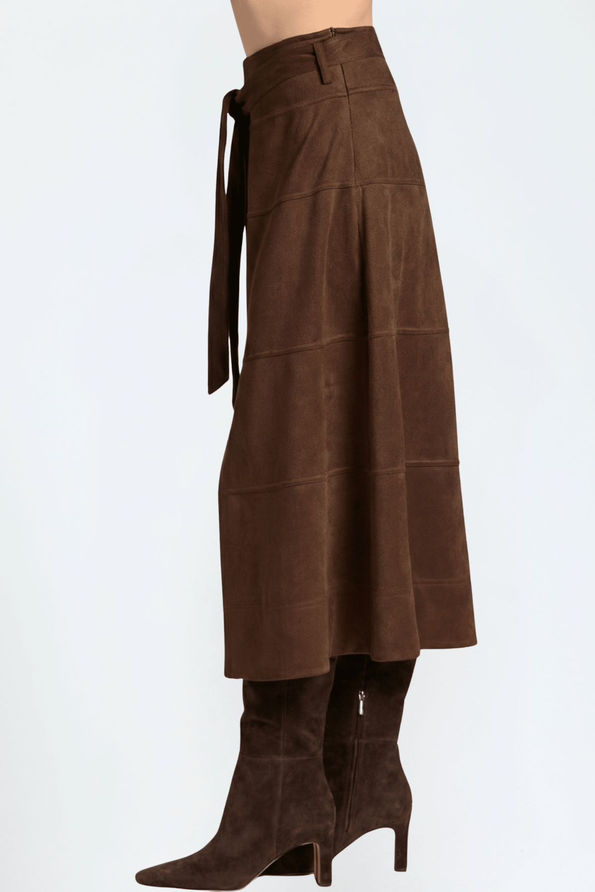 Vegan Suede Skirt