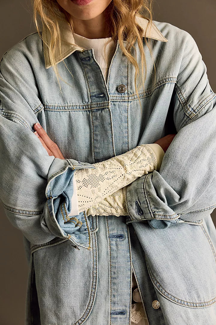 Lemon Denim Jacket