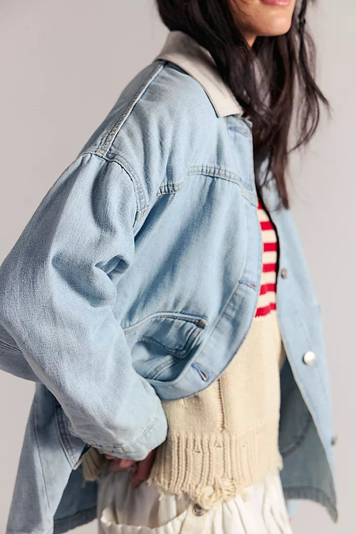 Lemon Denim Jacket