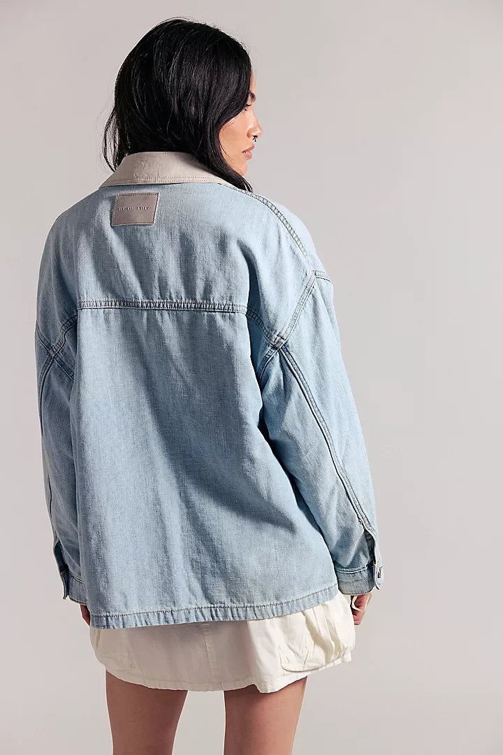 Lemon Denim Jacket