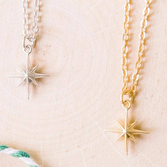 North Star Charm Necklace